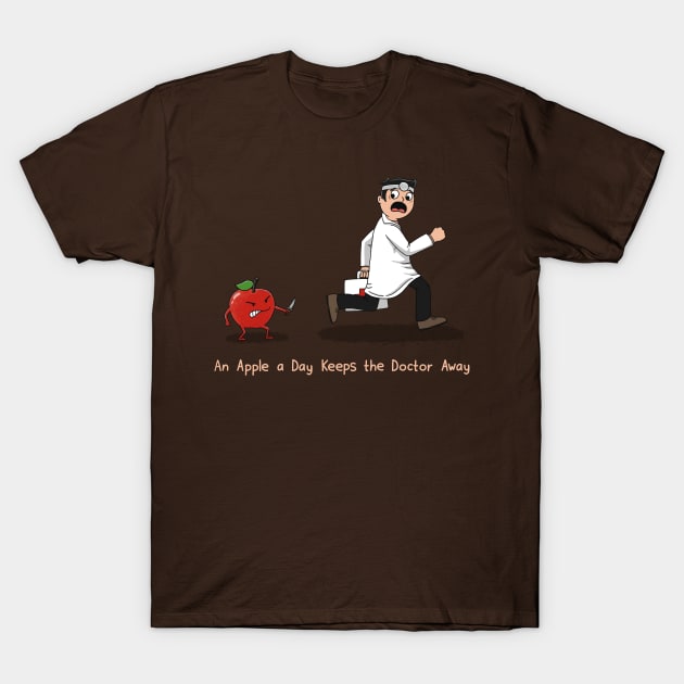 An Apple A Day T-Shirt by bohsky